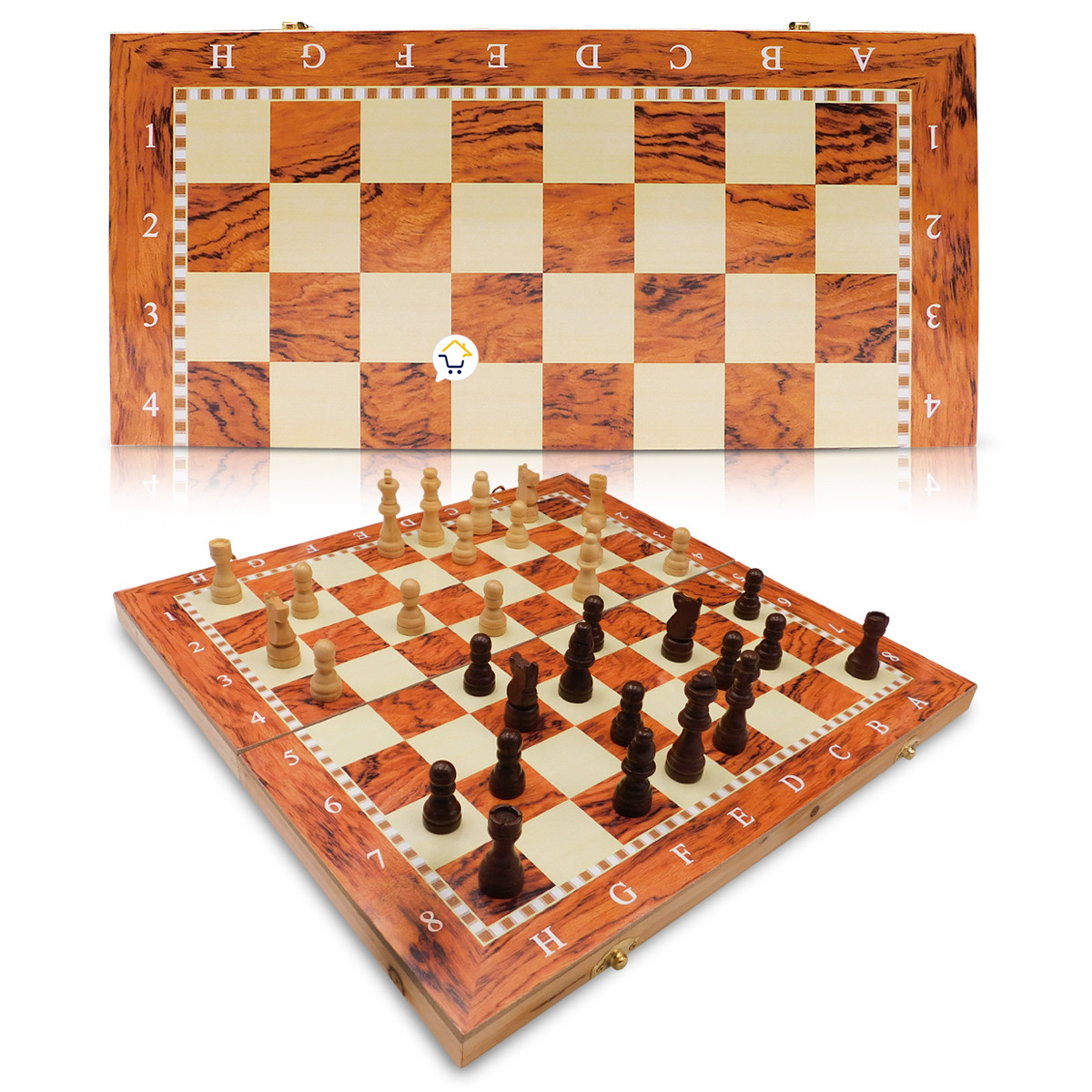 Miniatura 3 de Ajedrez Juego De Mesa 3 En 1 J006